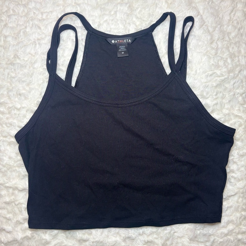 Athleta Classic Black Tank Top Size M